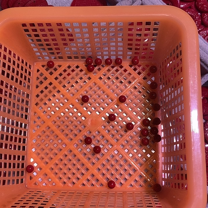 天然辰砂和，田红晶砂6毫米