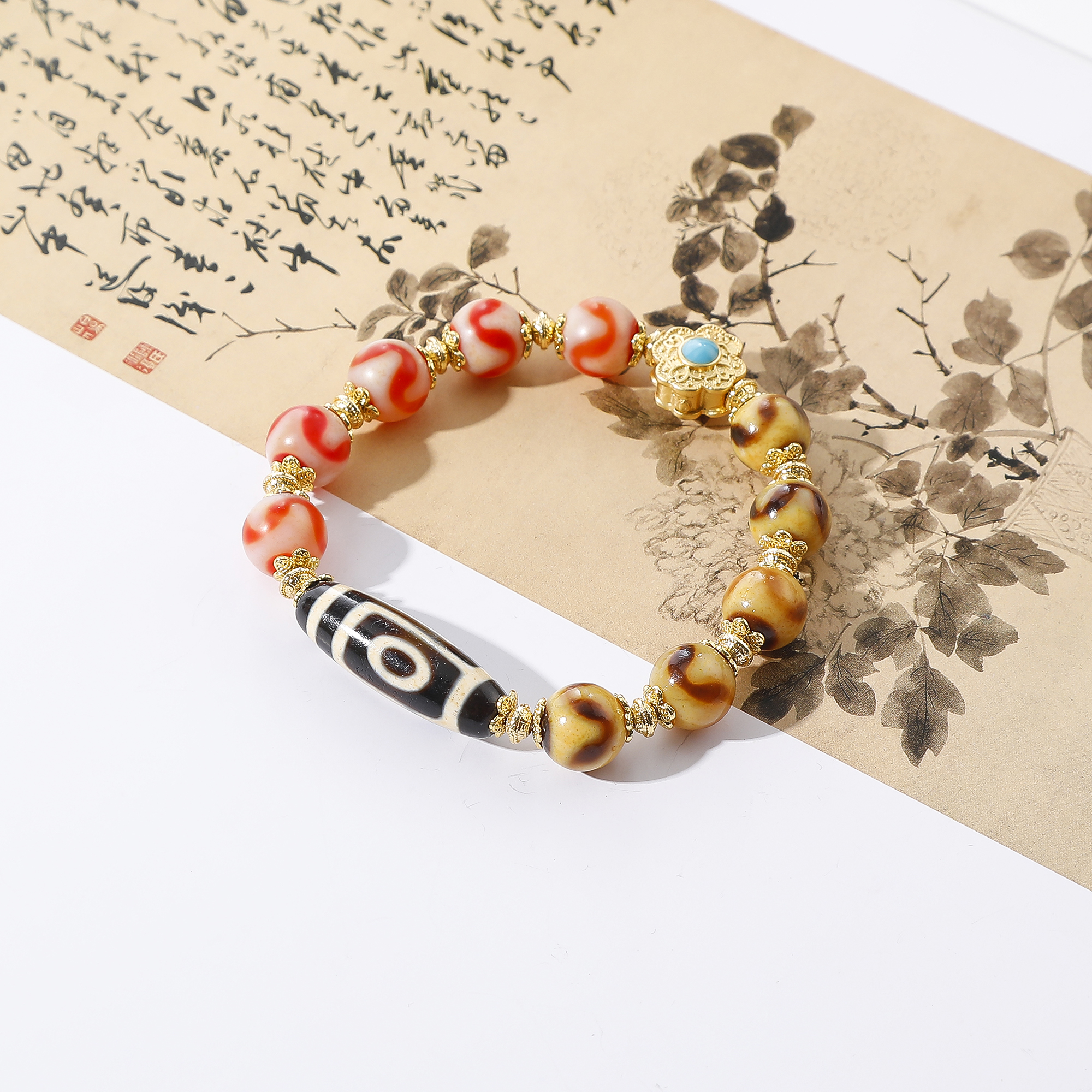 一了个卜十二生肖破四手串