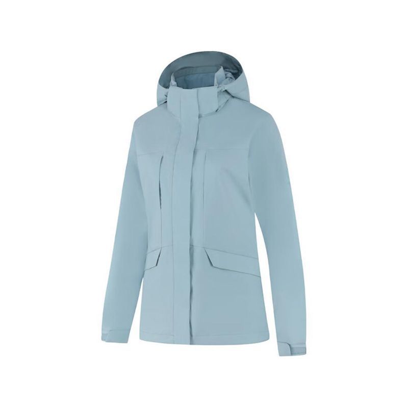 李宁正品新款女子时尚防泼水运动训练连帽夹克外套AFDUA20