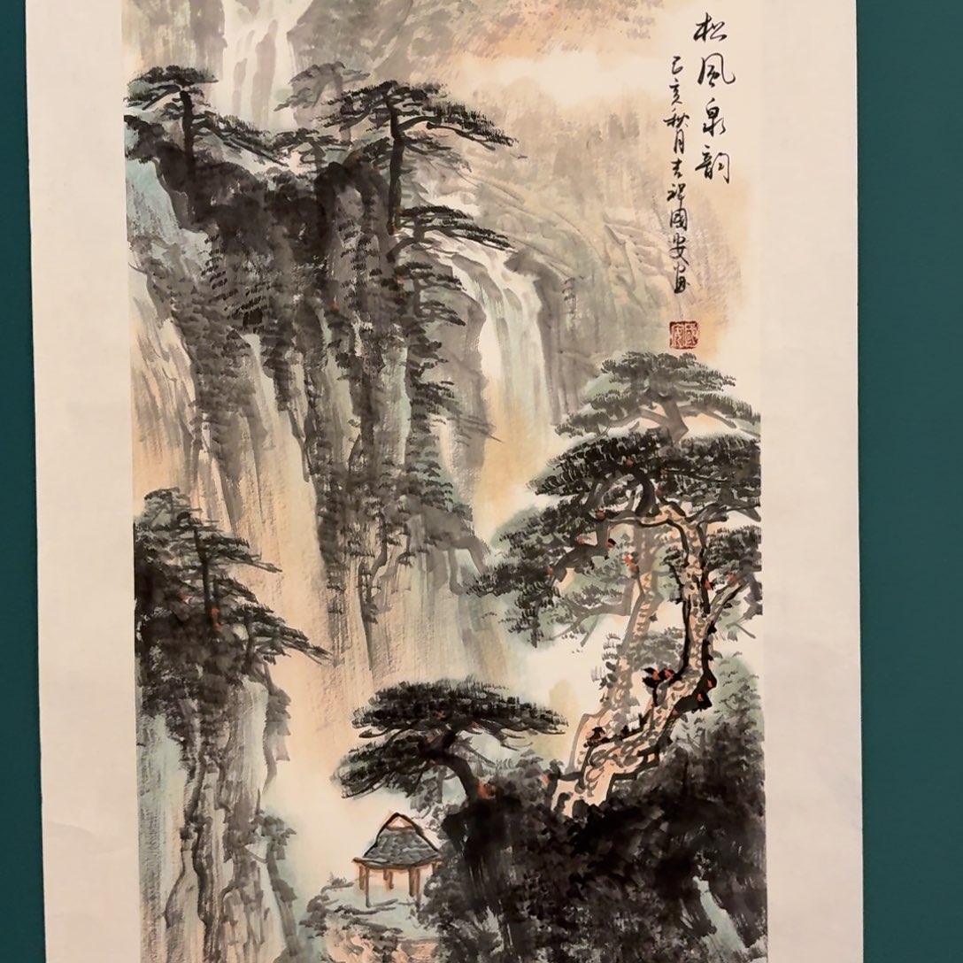 国画丁老师画家作品