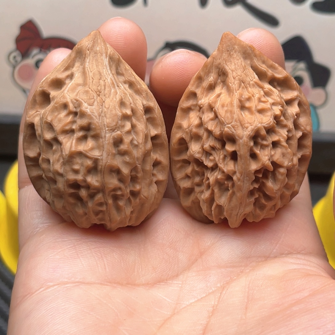 吊坠文玩核桃36瓷瓶鸭嘴