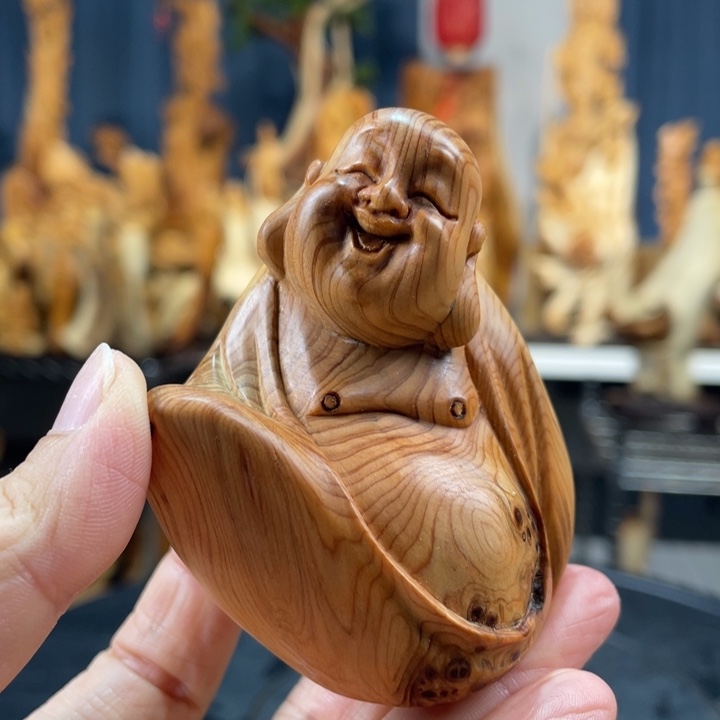 柏木（崖柏）手把件