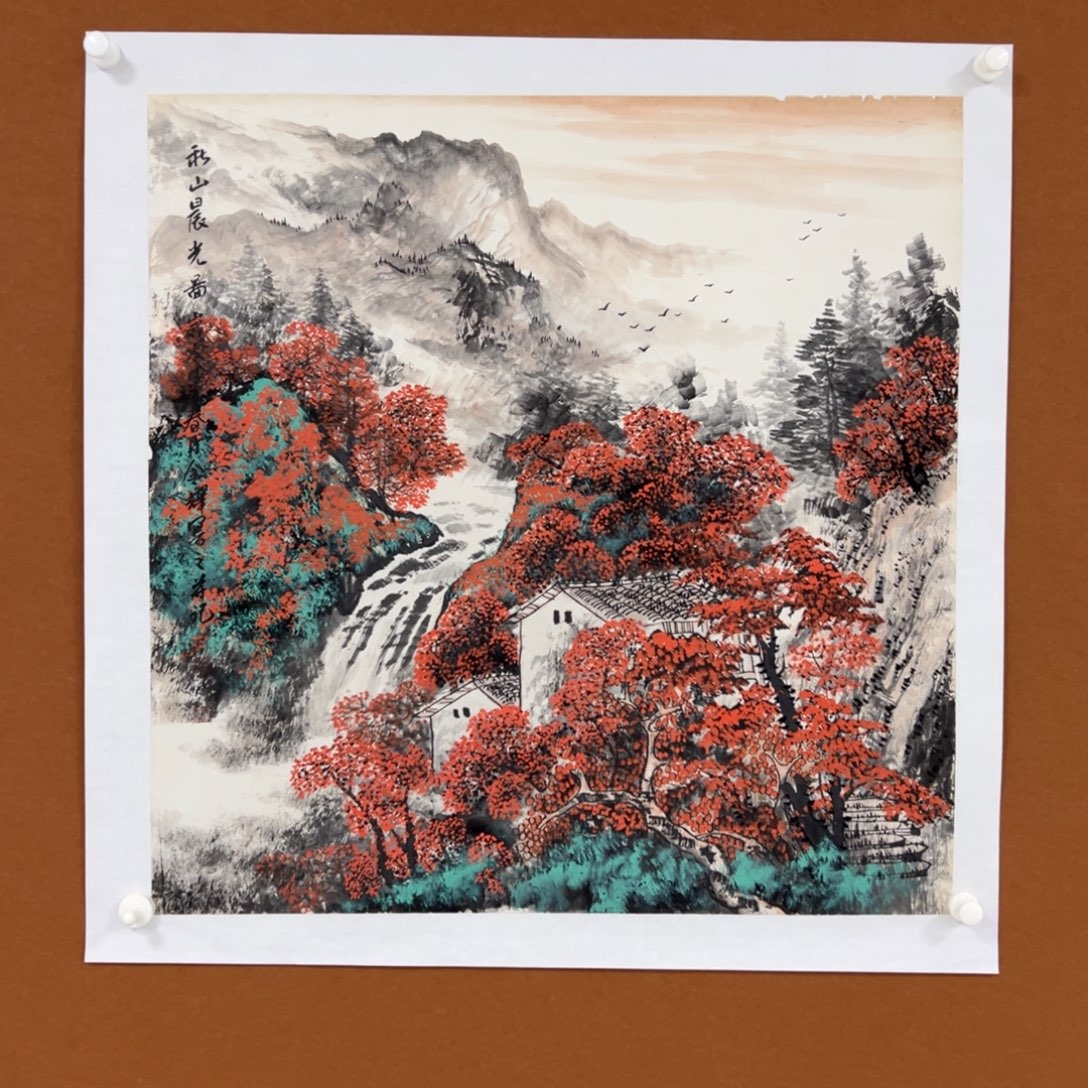 国画张金辉经典作品