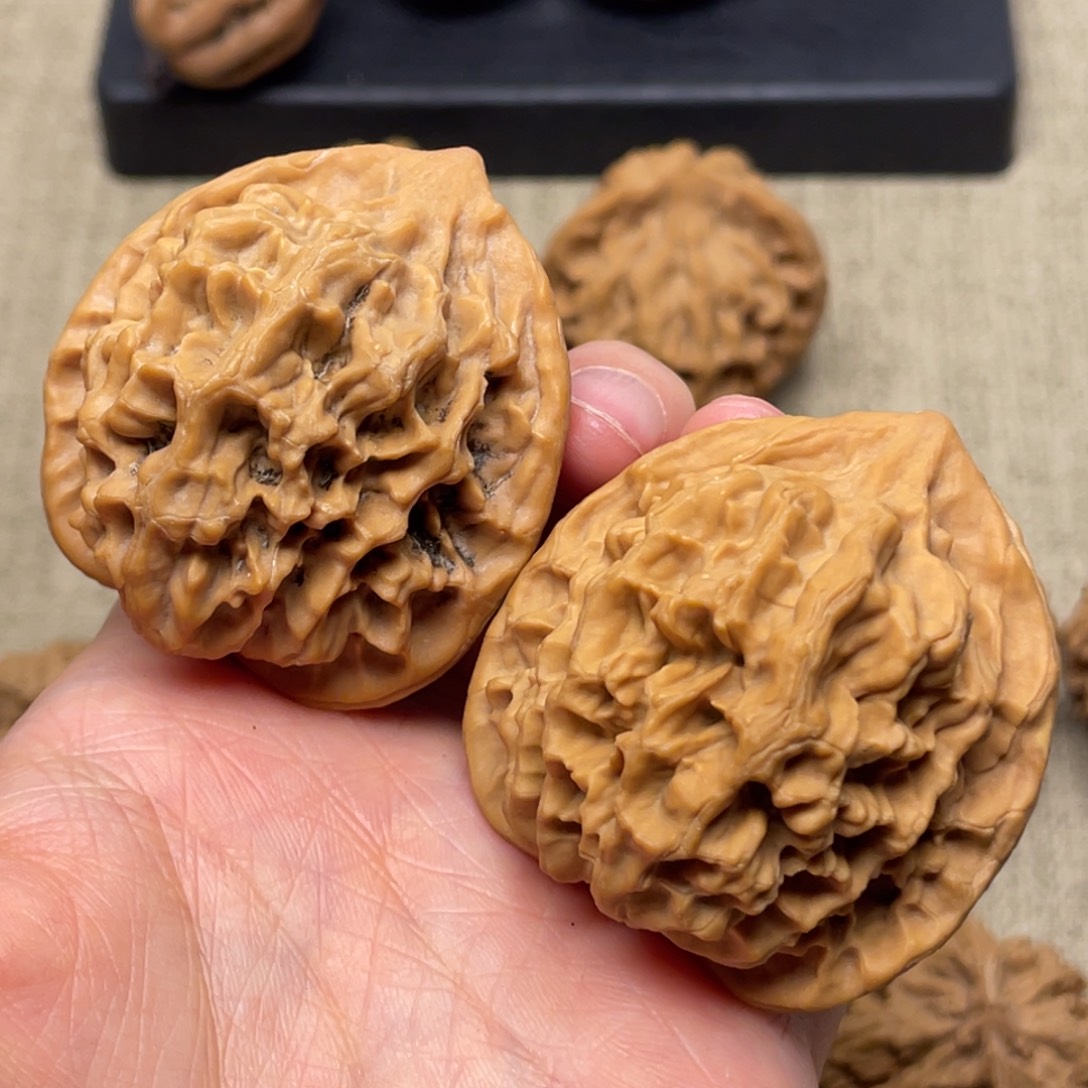 把件文玩核桃秦岭核桃43号