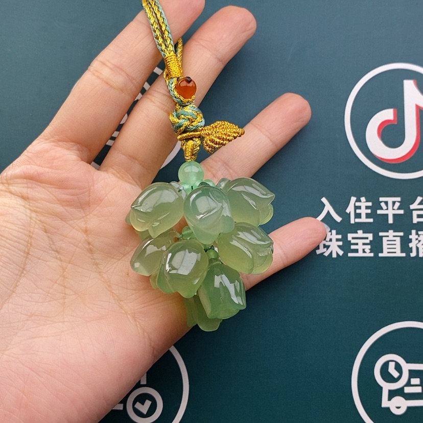 【闪购商品】玛瑙/玉髓车挂未镶嵌