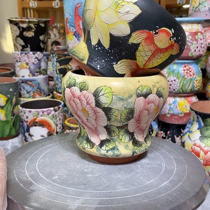 景德镇艺术手绘作品