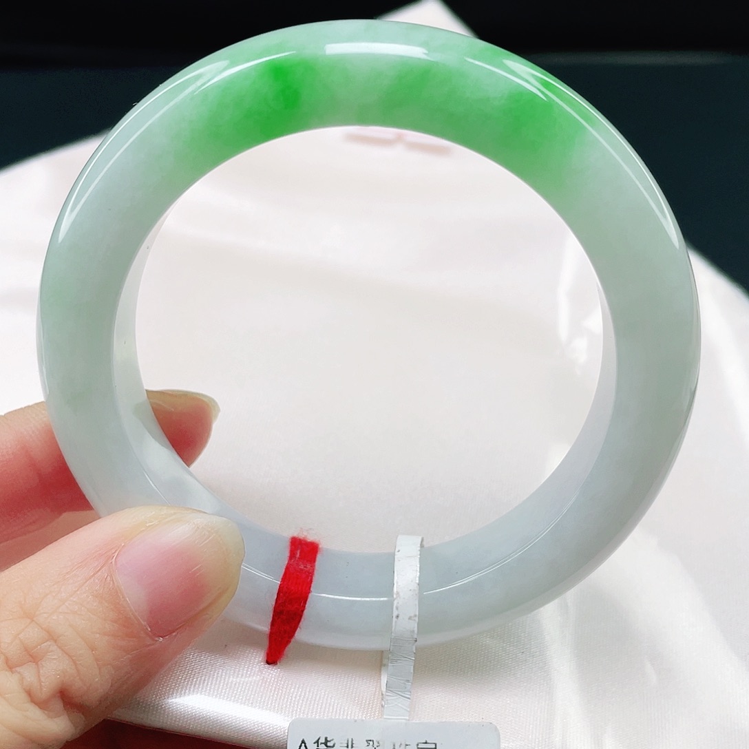 未镶嵌手镯翡翠正圈55.8 005