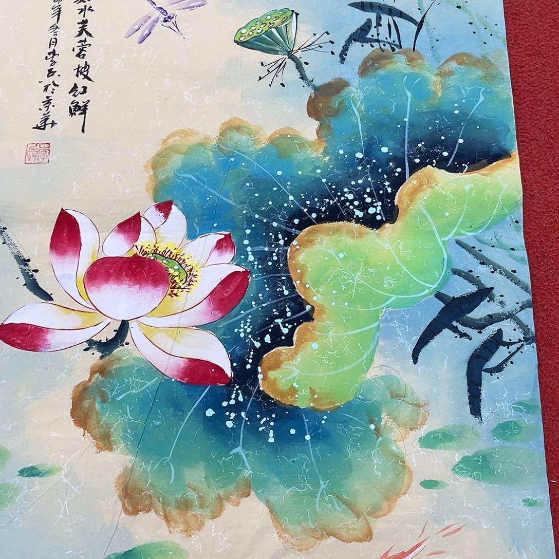 国画手绘国画作品