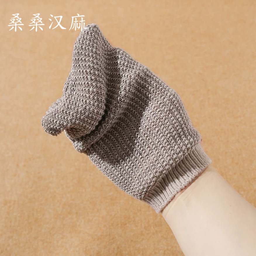 桑桑汉麻｜9支原生汉麻搓澡巾 杀菌抗菌雨露汉麻澡巾