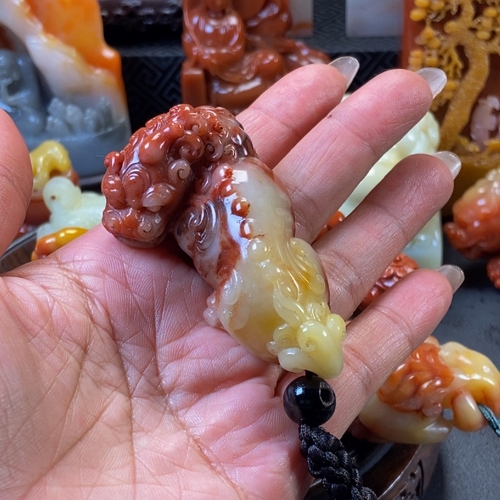 涵***寿山石印石寿山石