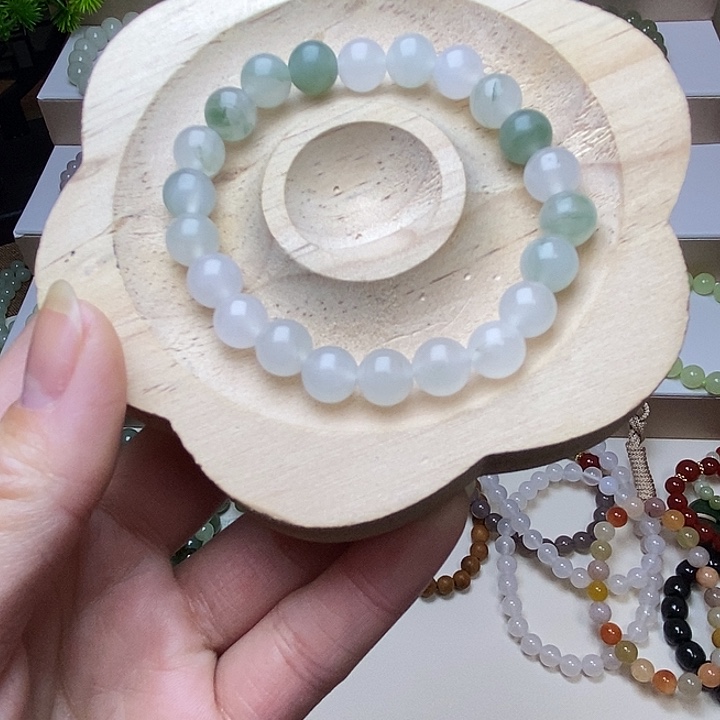 石英质玉未镶嵌手链