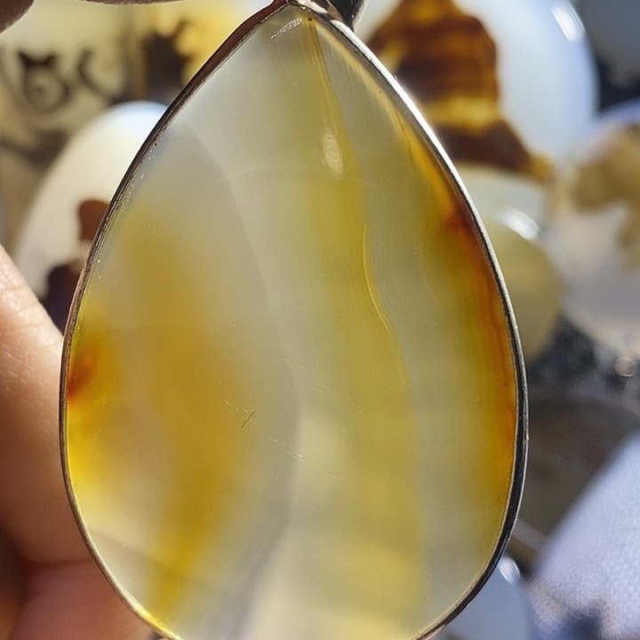 未镶嵌颈饰玛瑙/玉髓用****3