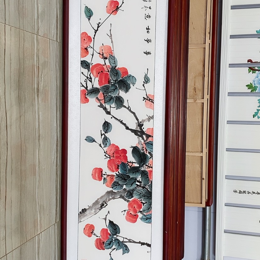 【闪购商品】国画书画作品带框165×50