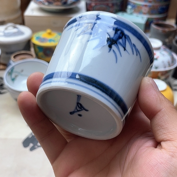 瓷片002 一人直播，看品直播间说序号