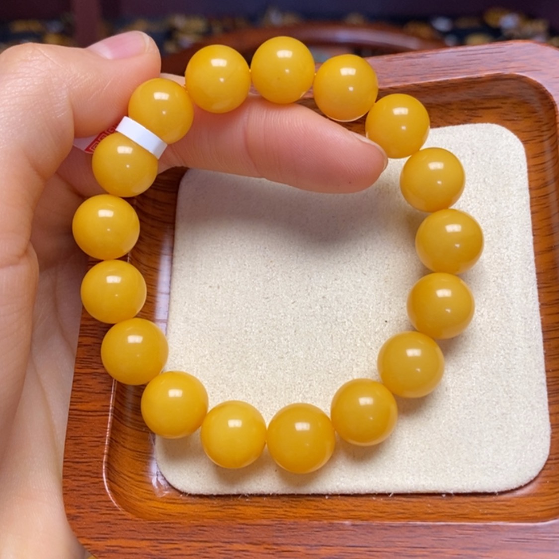 【闪购商品】蜜蜡手链未镶嵌手串