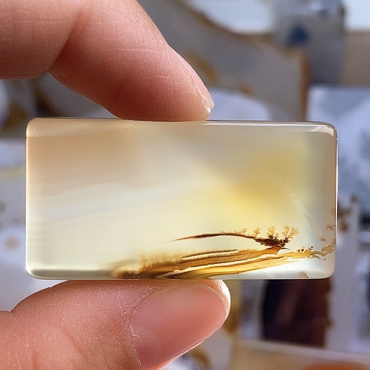 玛瑙/玉髓颈饰足银镀金镶嵌