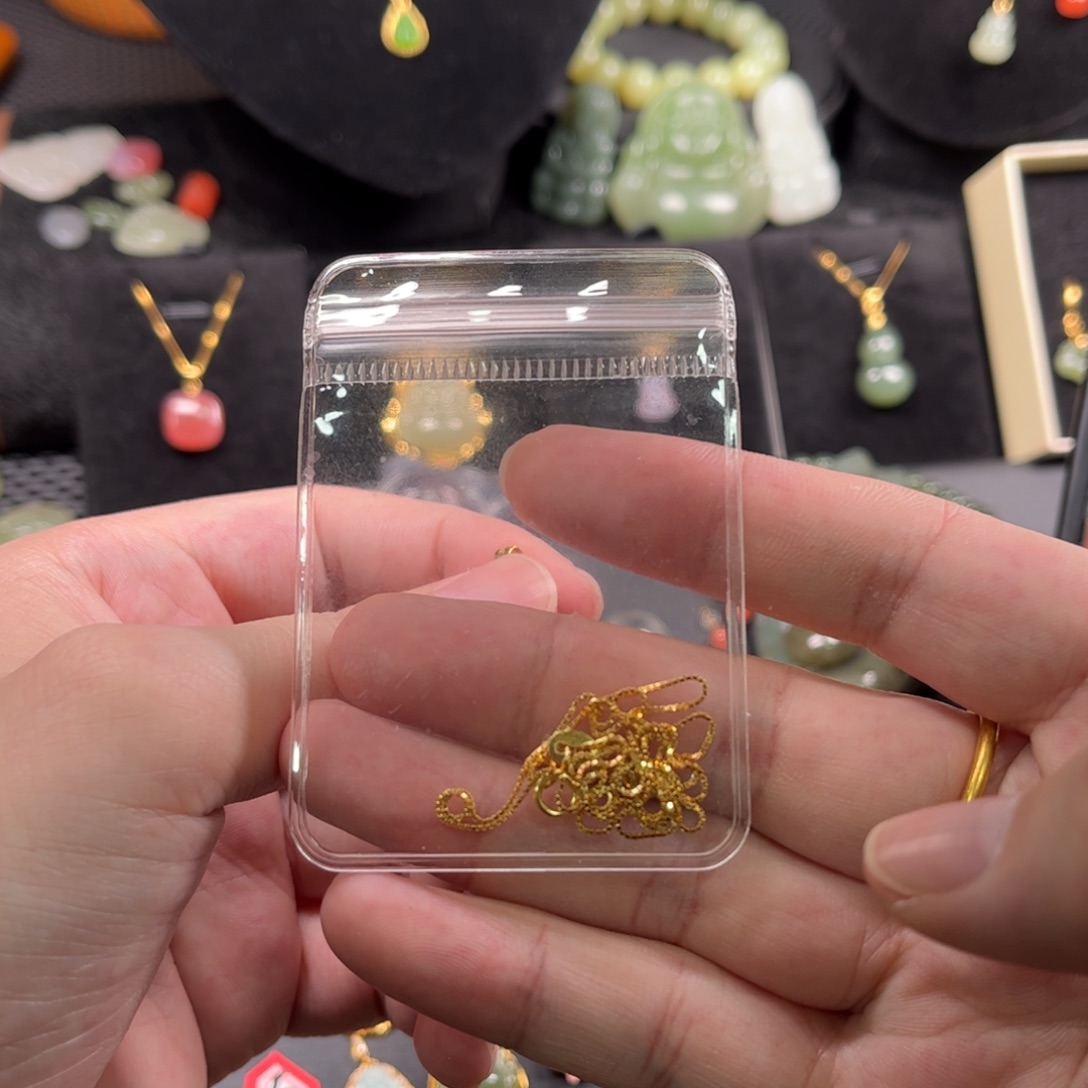 和田玉银S925镶嵌颈饰