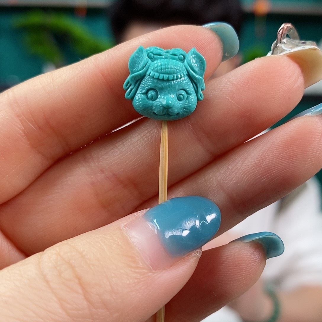 绿松石珠宝奇石未镶嵌