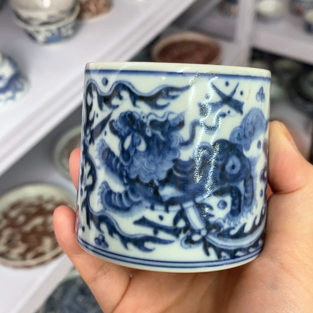 手工制作手绘单杯