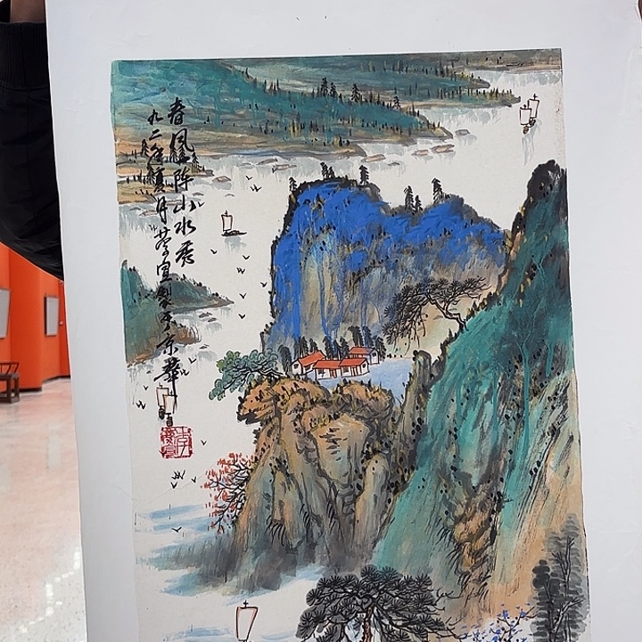 国画李庆宣老先生原作作品