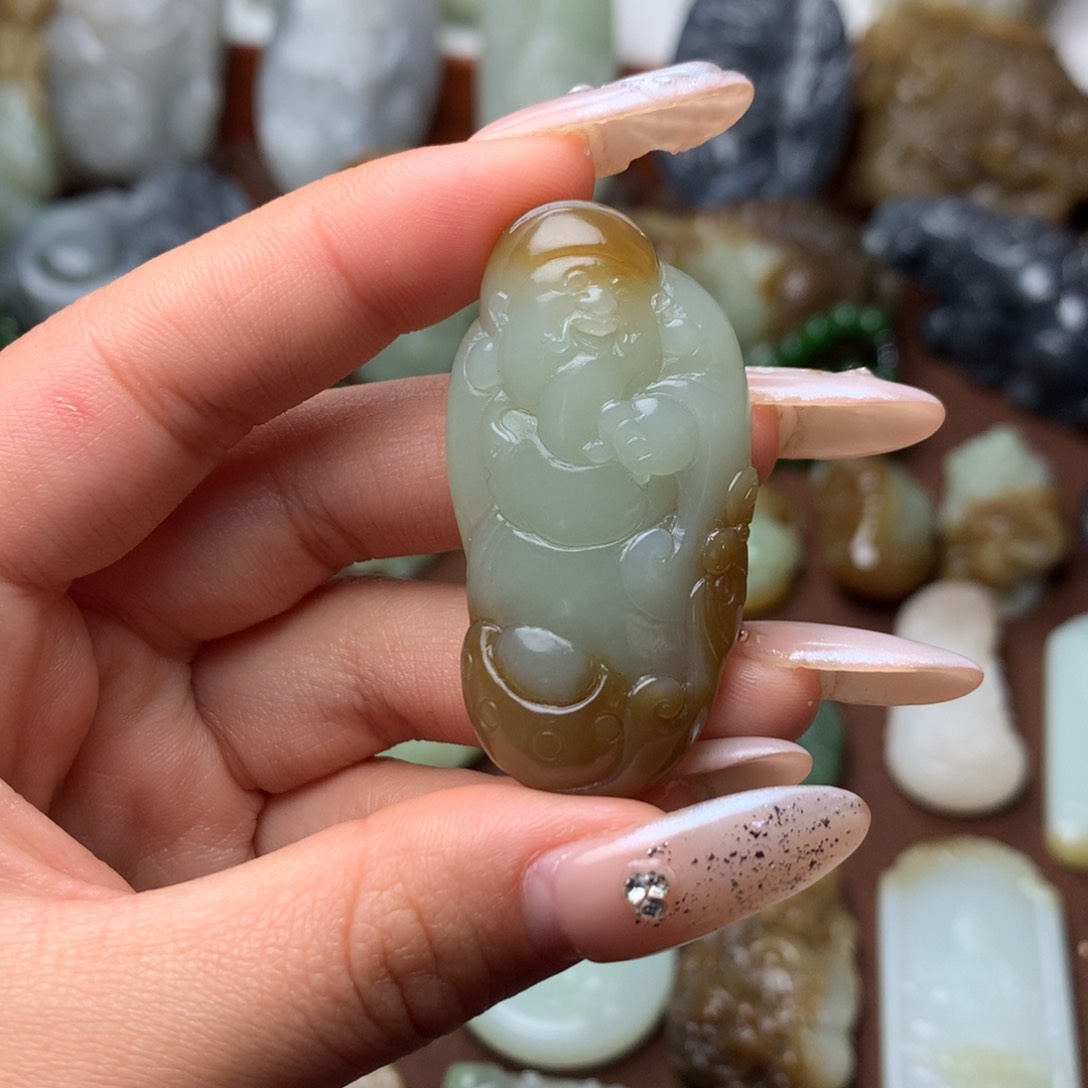 和田玉挂件未镶嵌