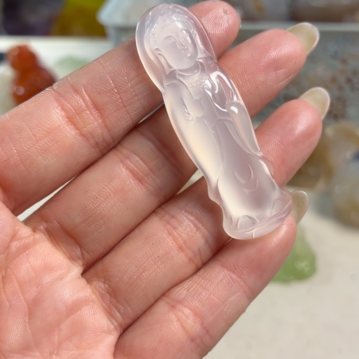 玛瑙/玉髓未镶嵌吊坠(不含链)