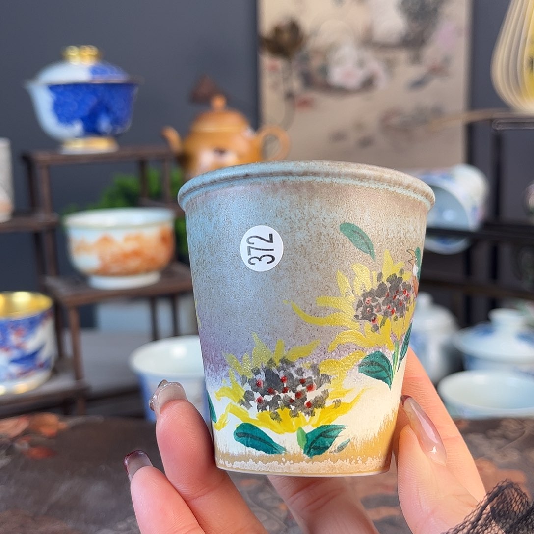 杯景德镇陶瓷茶杯多人