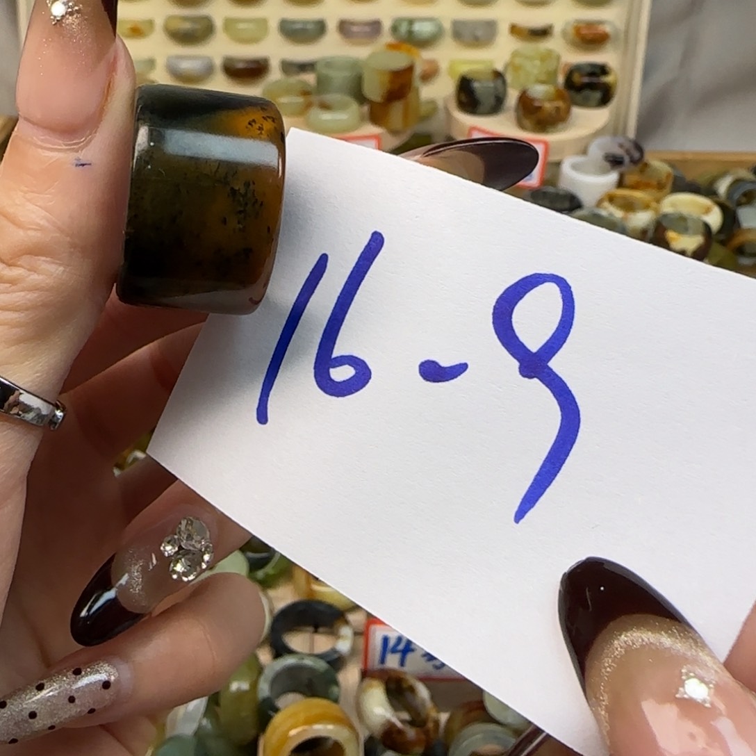 岫玉岫玉戒指未镶嵌