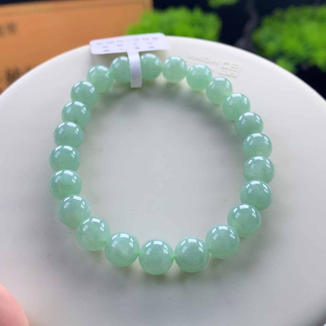 翡翠未镶嵌手链卡8