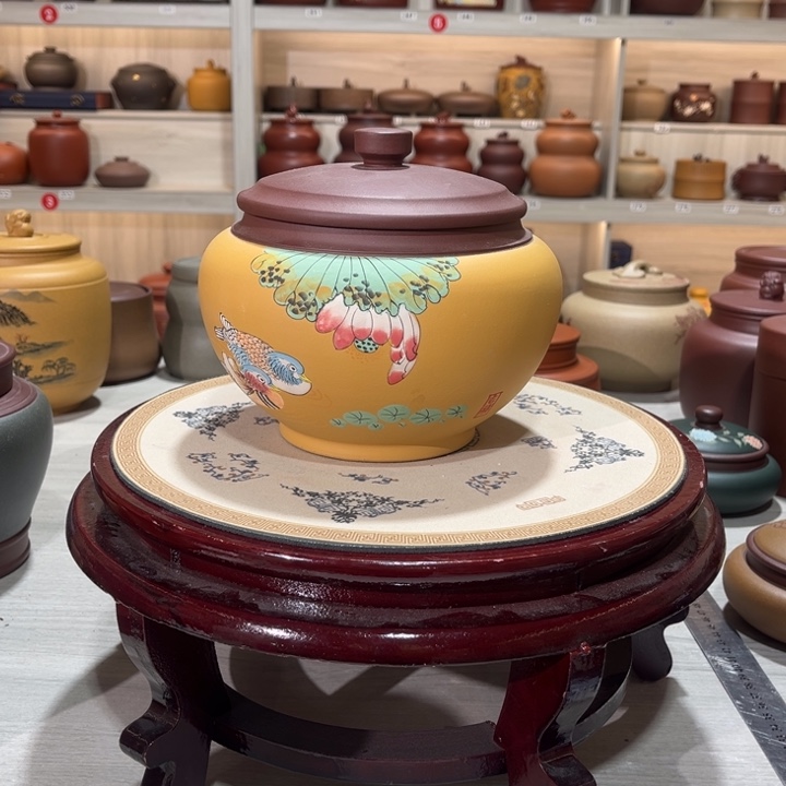 紫砂茶叶罐茶叶罐