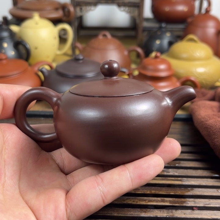 紫砂茶壶原矿紫砂半手工制作