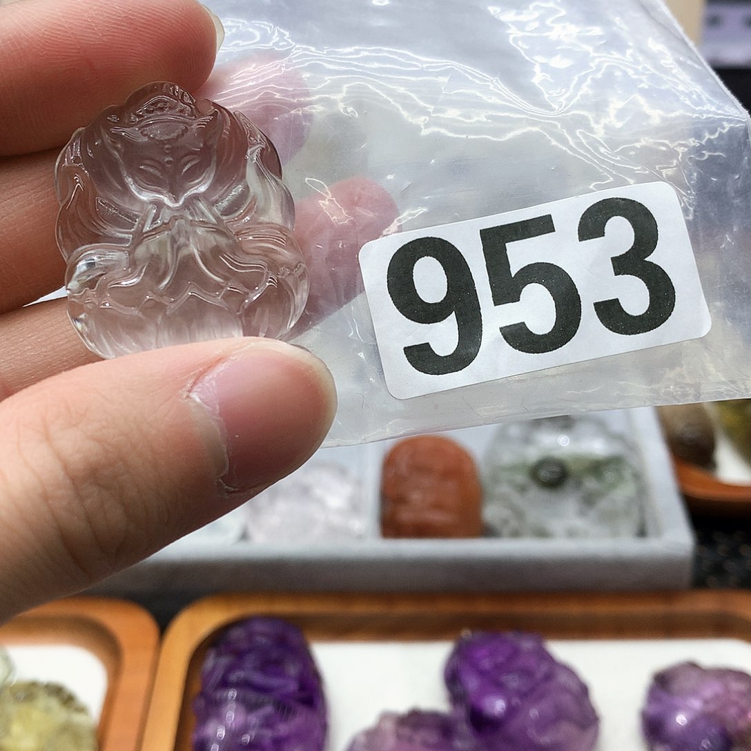 水晶颈饰未镶嵌挂件