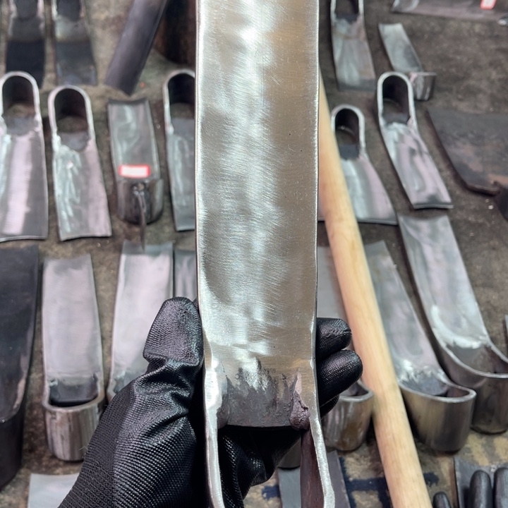 ✎***࿐龙泉手工制作工艺锄头炮弹钢