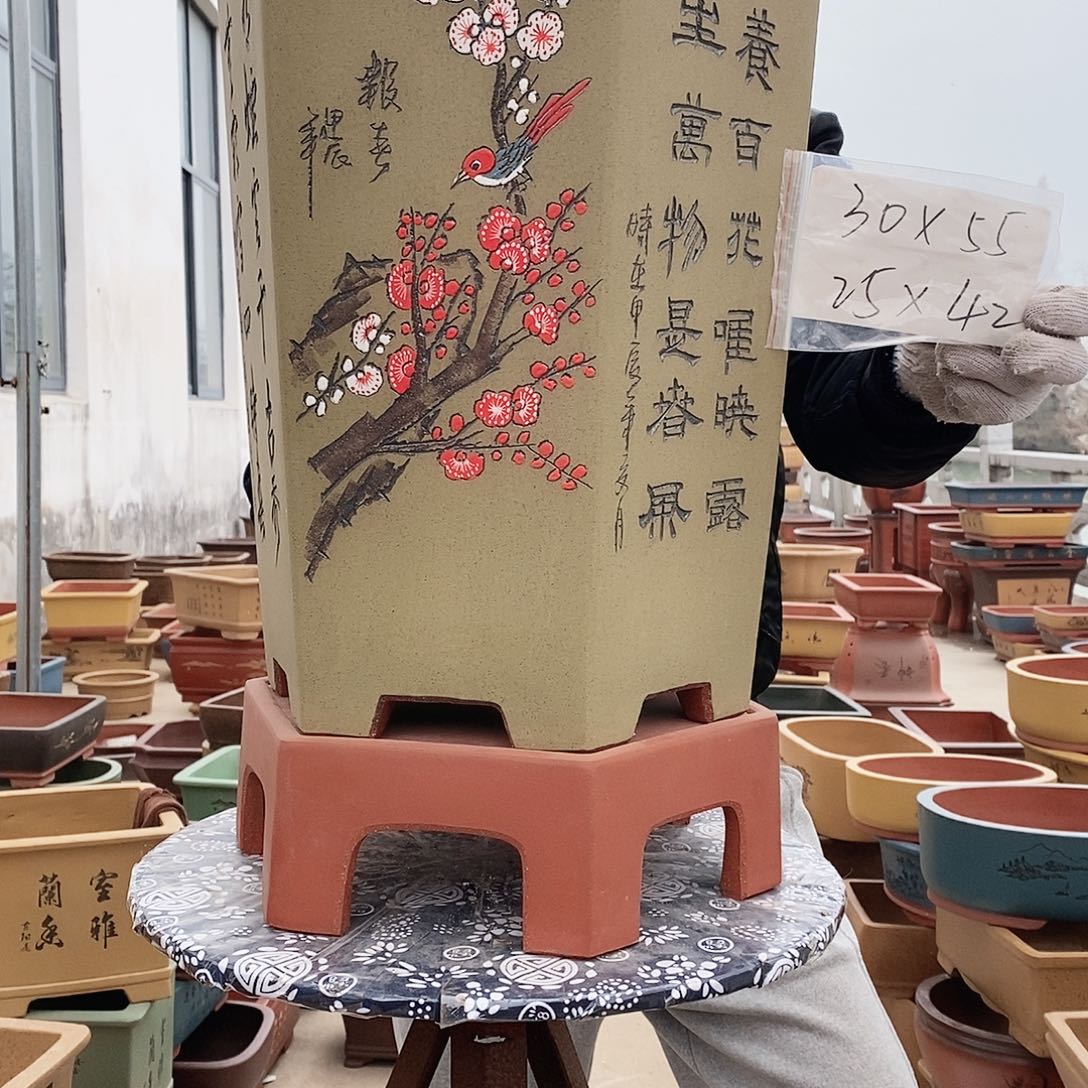 紫砂花盆紫砂艺术