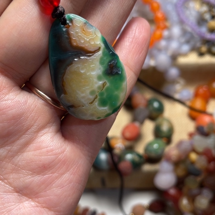 玛瑙/玉髓合金手链