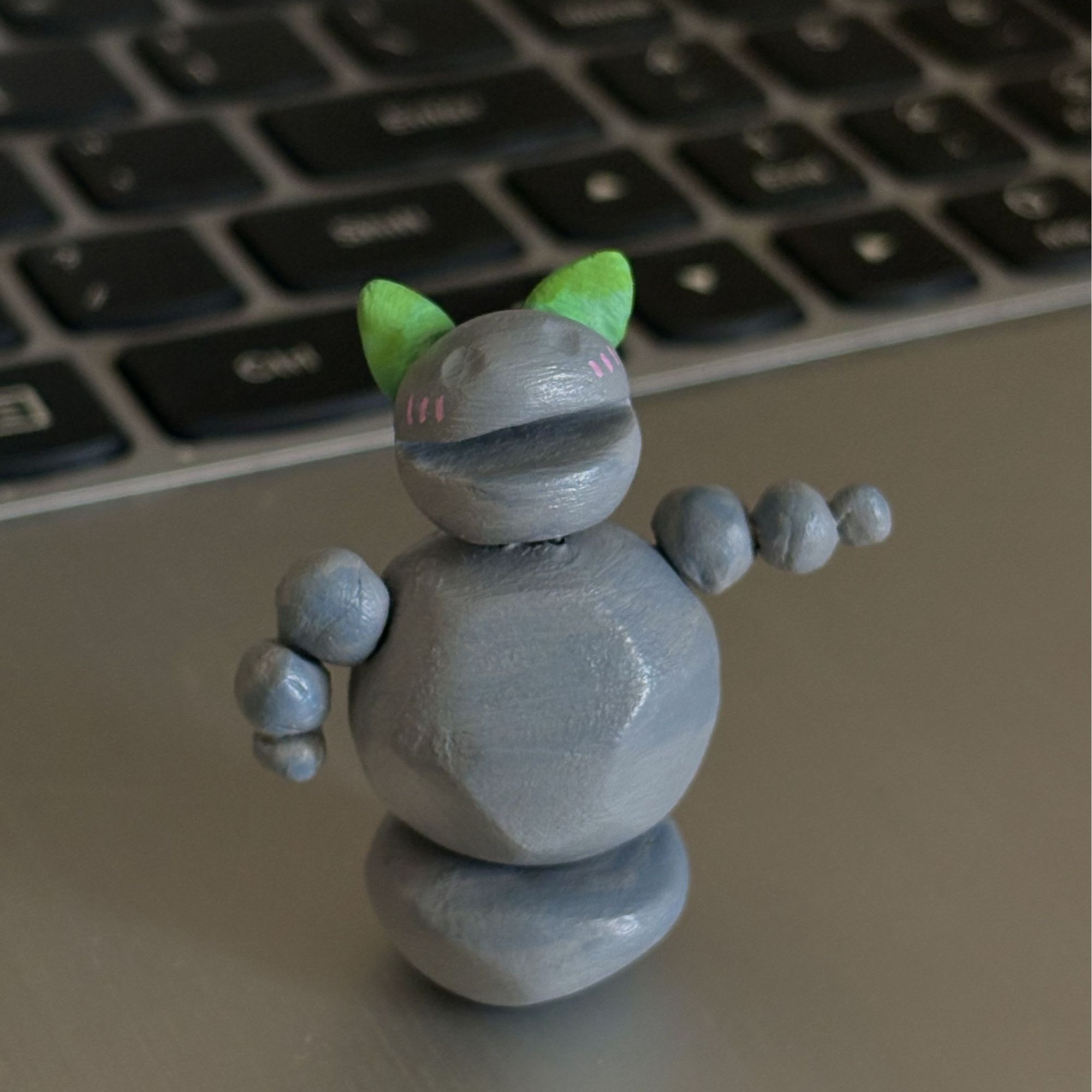 石矶娘娘周边 哪吒之魔童闹海小石矶黏土diy摆件送朋友