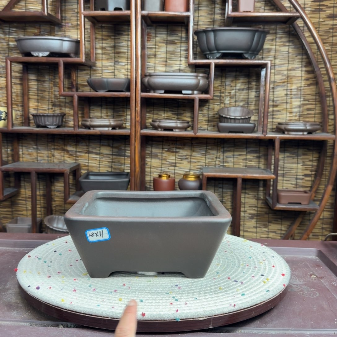 紫砂花盆呜呜我好喜欢这个造型