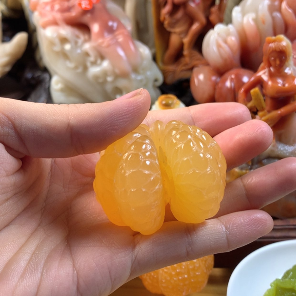 【闪购商品】寿山石风**阻寿山石纯手工雕刻