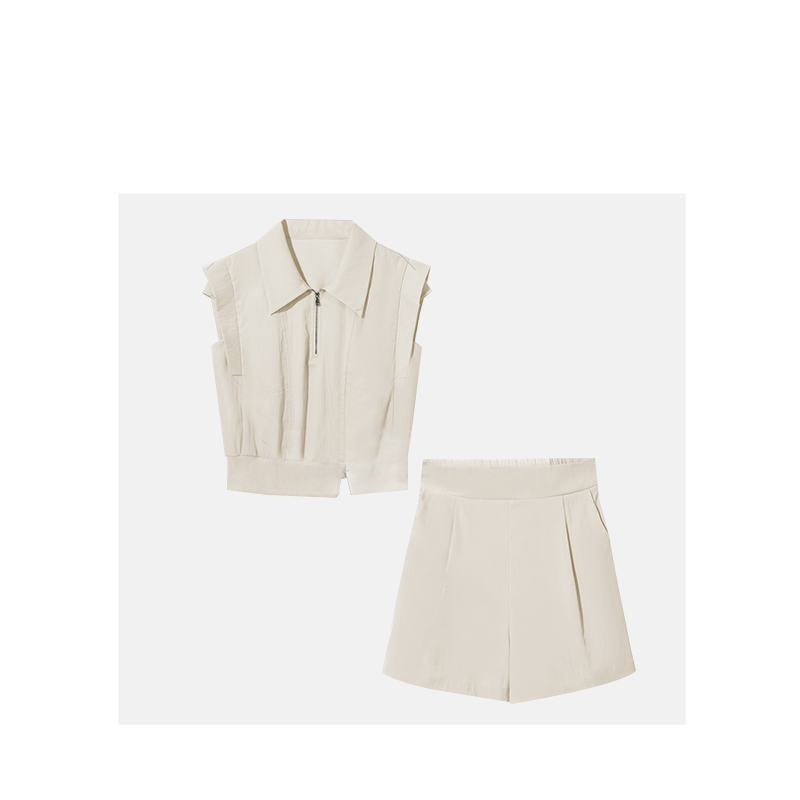 6148小香风衣裤套装2024夏新款上衣裤子两件套