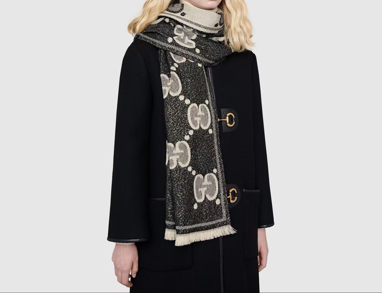 99新 GUCCI/古驰 海囤/古驰/195✖️45 /围巾nu19718