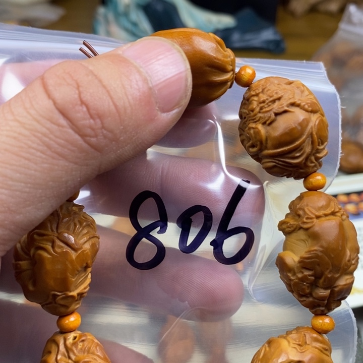 橄榄核手串/手链橄榄核雕工艺手串