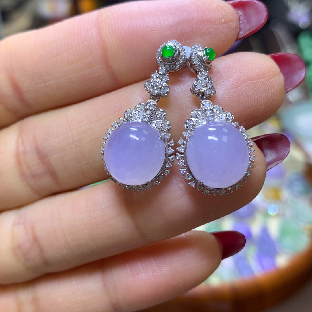 【闪购商品】翡翠颈饰18K金镶嵌翡翠