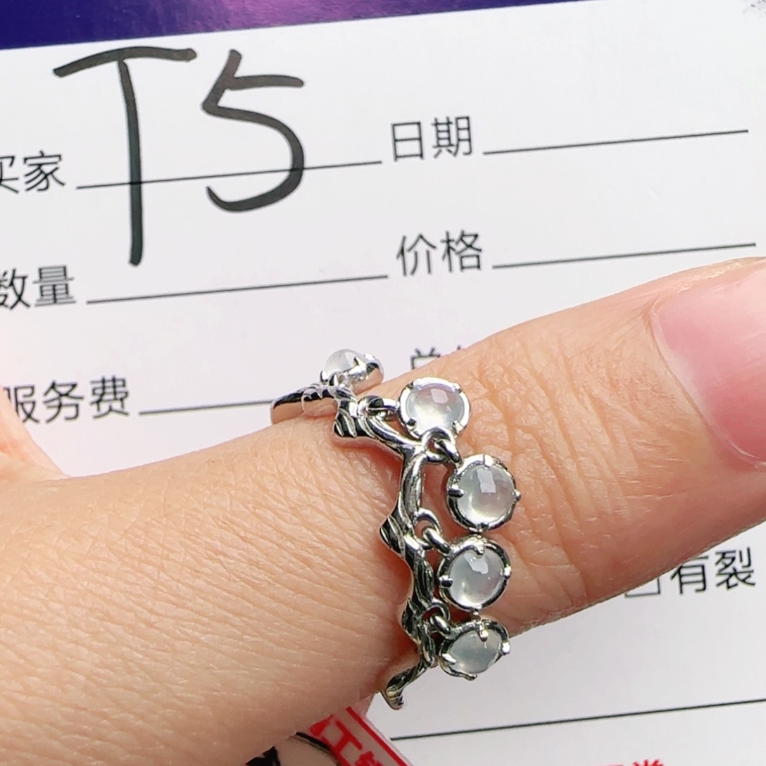 银S925镶嵌手链翡翠