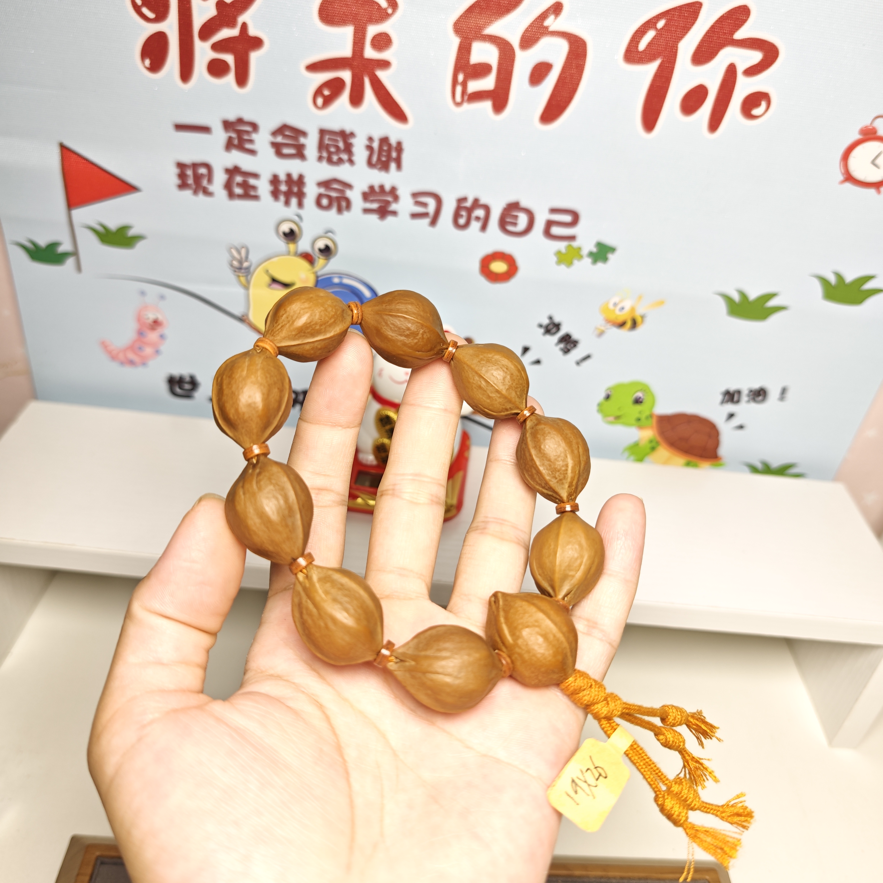 沫沫   19*26原生态梅林铁核素串