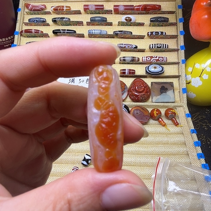 玛瑙/玉髓未镶嵌吊坠(不含链)