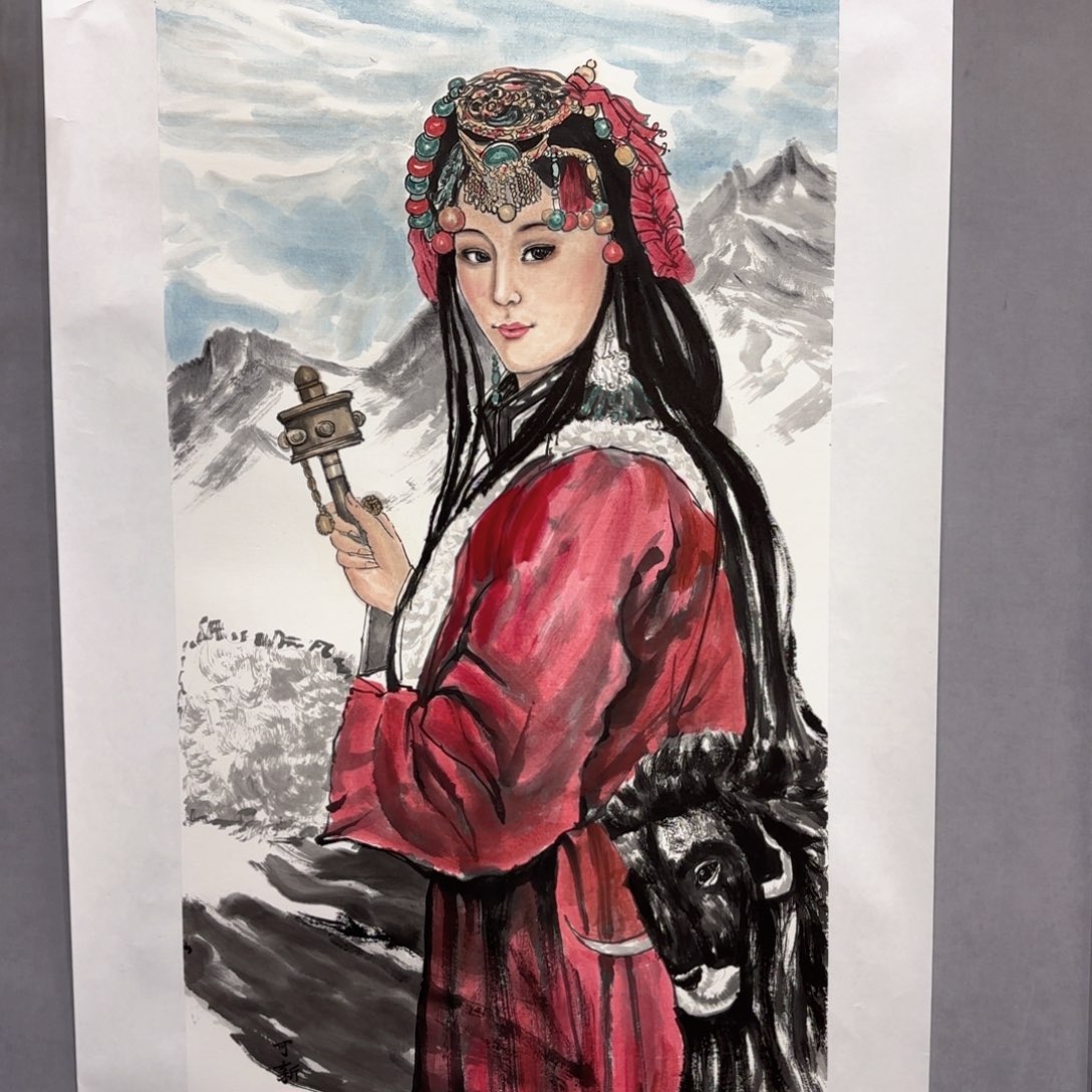 国画国画纯手绘作品请放心去藏