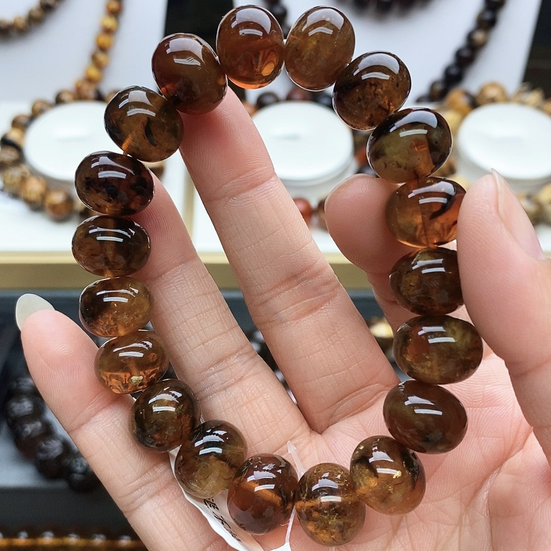 琥珀手链未镶嵌琥珀13