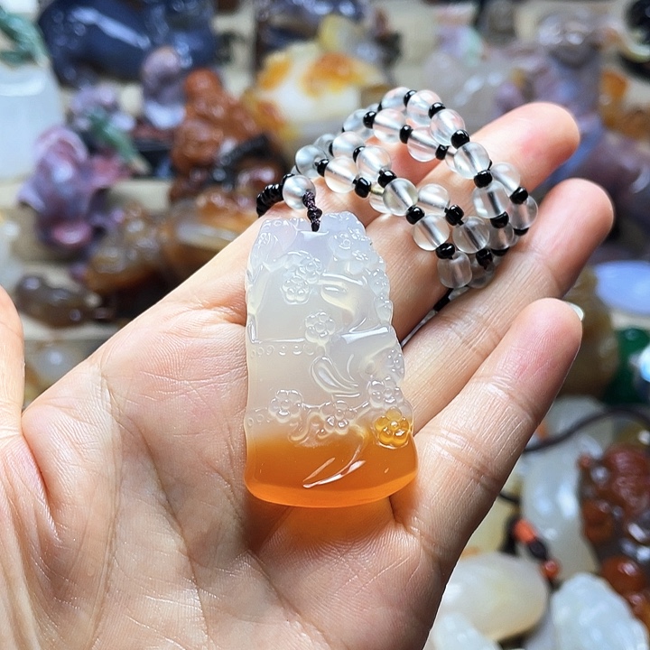 玛瑙/玉髓未镶嵌饰品