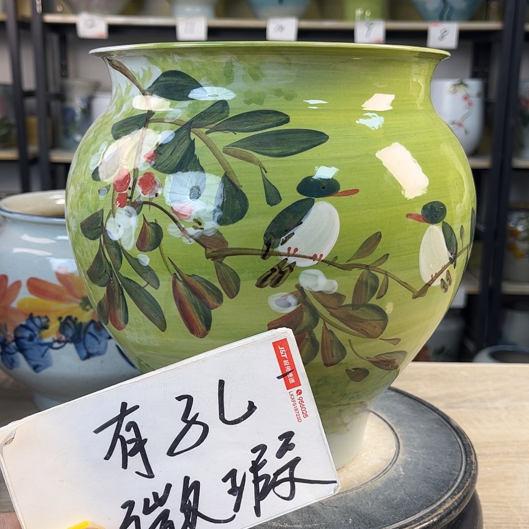 罐1xc景德镇陶瓷花盆