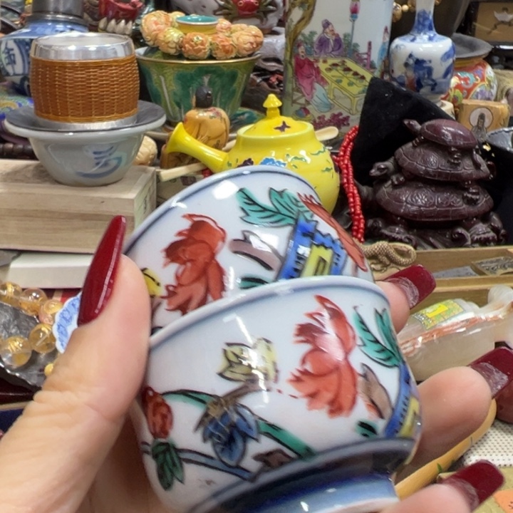 陶瓷中古美术工艺品